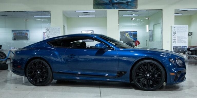 Blue Bentley Continental GT, Dreams Await
